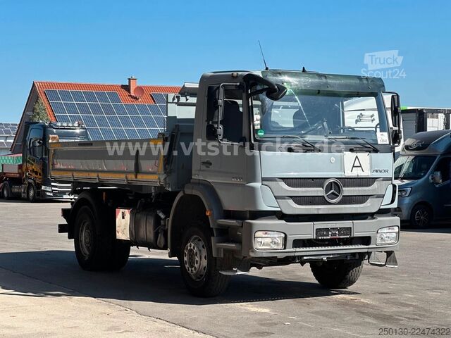 Camion basculante trilateral MERCEDES-BENZ Axor 1833 4x2 MEILLER DSK