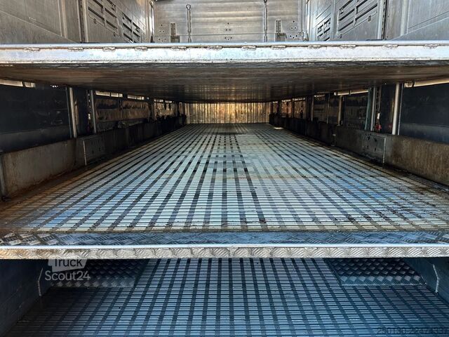 Remorcă pentru transport cai Finkl FINKL VTA24 3.Stock KombiLiner Liftachse Hubdach