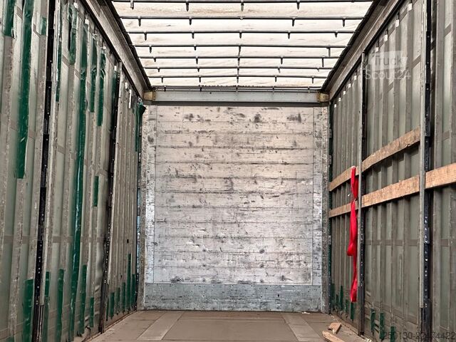 Semiremorcă deschisă cu prelată SCHMITZ CARGOBULL SCB*S3T MegaTrailer Curtainsider Edscha