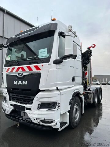 Carico pesante MAN TGX 33.520 6x4 BL FASSI F485RA.2.28