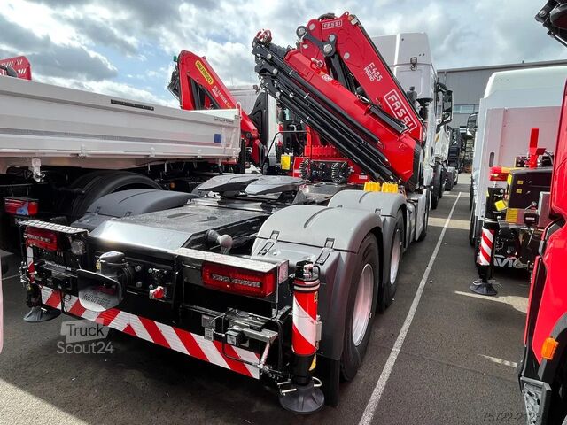 Carico pesante MAN TGX 33.520 6x4 BL FASSI F485RA.2.28