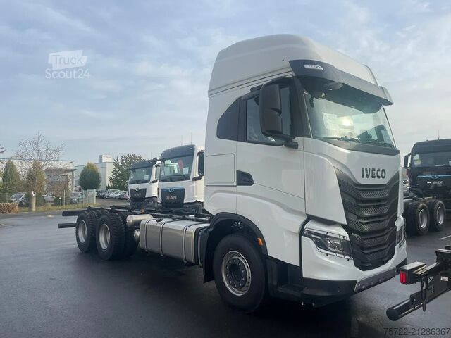 Kabinli şasi Iveco X-WAY 570 6x4 BL Fahrgestell Sofort Verfügbar