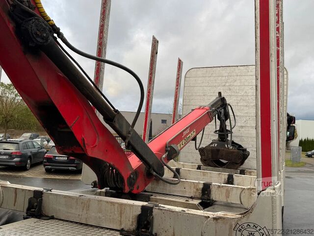 Transporteur de bois Scania R580 6x4 Kurzholz LKW mit Epsilon M12Z 83