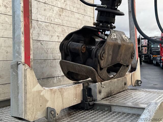 Transporteur de bois Scania R580 6x4 Kurzholz LKW mit Epsilon M12Z 83