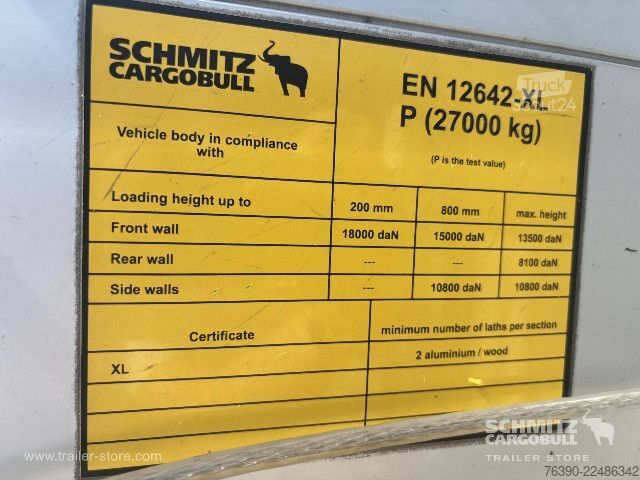 Otvorena poluprikolica sa ceradom Schmitz Cargobull Semitrailer Curtainsider Standard