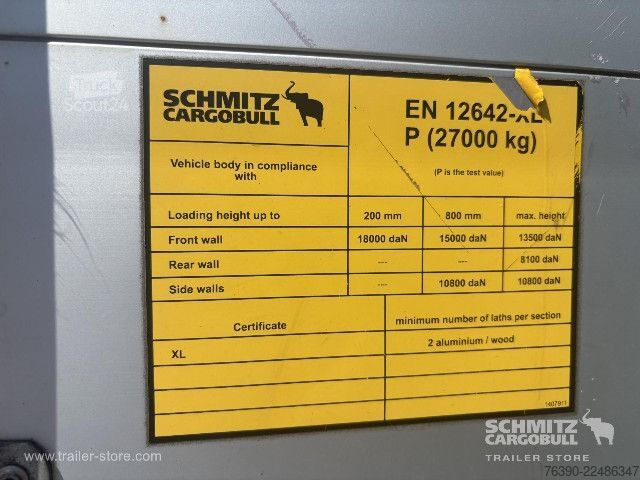 Otvorena poluprikolica sa ceradom Schmitz Cargobull Semitrailer Curtainsider Standard
