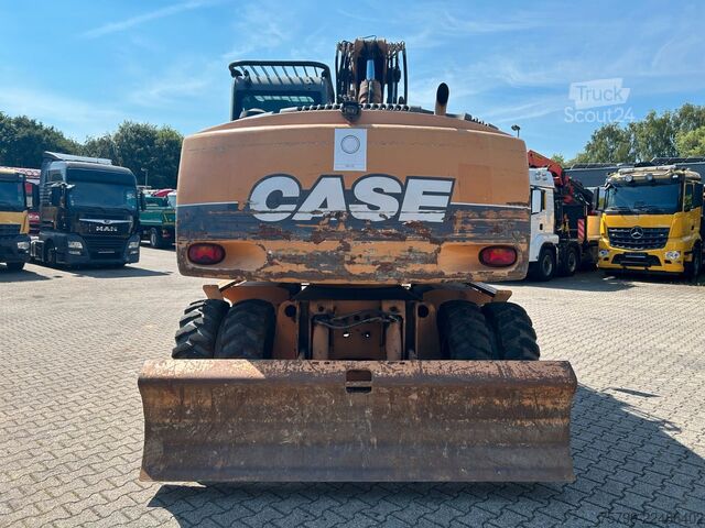Escavadora sobre rodas CASE Mobilbagger WX165