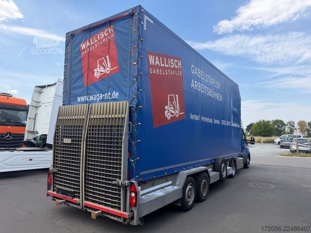 Camion porte-voitures IVECO 40c17 + Veldhuizen P33-2 Minisattel, Stapler