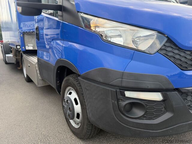 Camion porte-voitures IVECO 40c17 + Veldhuizen P33-2 Minisattel, Stapler