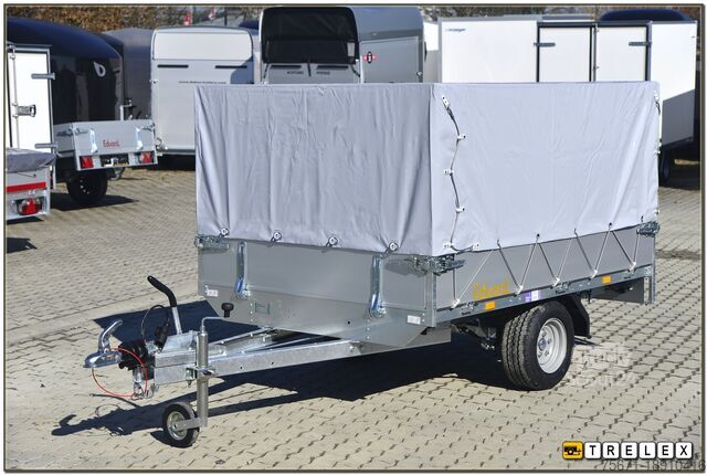 Autotrailer EDUARD HL2014 GE gebremster Hochlader 200x145