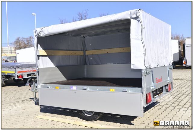 Autotrailer EDUARD HL2014 GE gebremster Hochlader 200x145