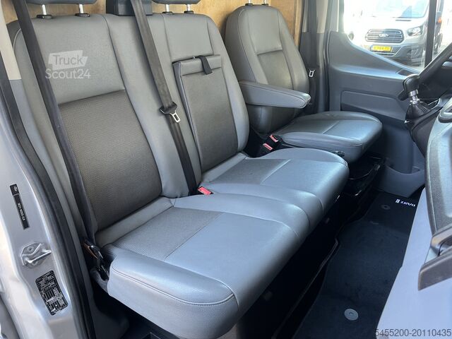 Autocarro a pianale con gru Ford Transit 350 2.0 TDCI DC Laadkraan Telefoonverbi...