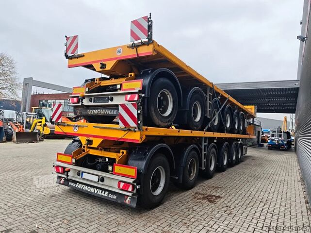Remorque à plate-forme Faymonville F-S46-1AAB Ballasttrailer 4 Pieces!
