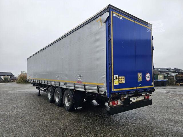 2018 KÓGEL S 24-1 | TOIT COULISSANT | ESSIEU À TAMBOUR BPW | IMMATRICULATION NÉERLANDAISE. KÓGEL S 24-1 | SLIDING ROOF| BPW DRUM.| DUTCH REGISTR...