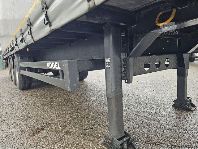 2018 KÓGEL S 24-1 | TOIT COULISSANT | ESSIEU À TAMBOUR BPW | IMMATRICULATION NÉERLANDAISE. KÓGEL S 24-1 | SLIDING ROOF| BPW DRUM.| DUTCH REGISTR...