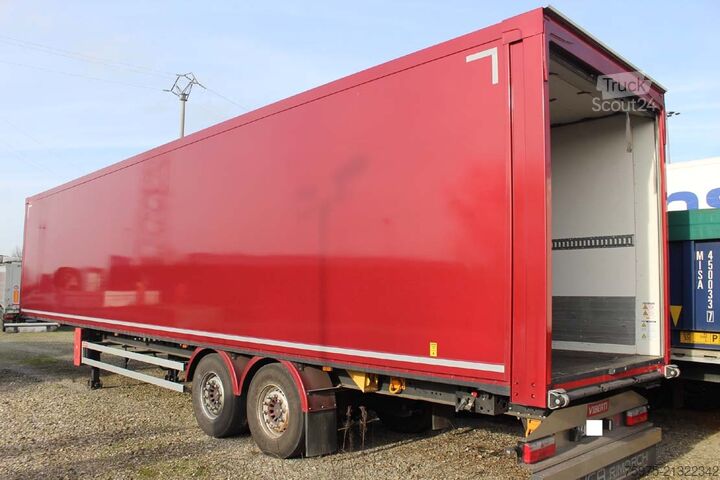 Semi-remorque fourgon Viberti semirimorchio 2assi furgonato corriere