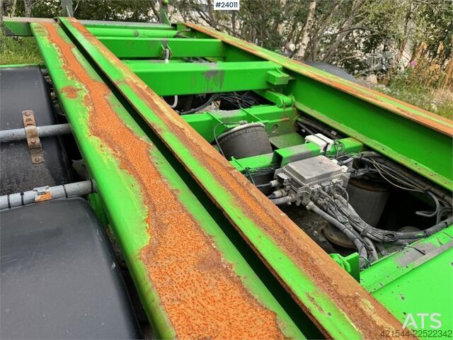 Sistema de brazo de pórtico Damm Hook Trailer with Tipper