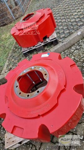 Alkatrészek és tartozékok Fendt FENDT RADGEWICHTE 2 X 1250 KG