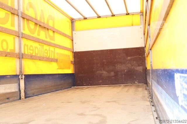 Platós teherautó ponyvával Mercedes-Benz Atego 1224 L