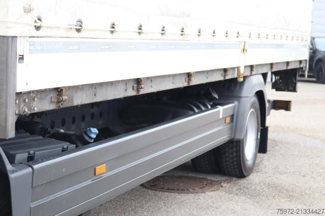 Platós teherautó ponyvával Mercedes-Benz Atego 1224 L