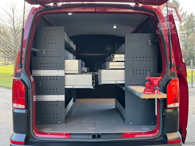 Kastenwagen VOLKSWAGEN T6.1 WÜRTH REGALSYSTEM KLIMA PDC