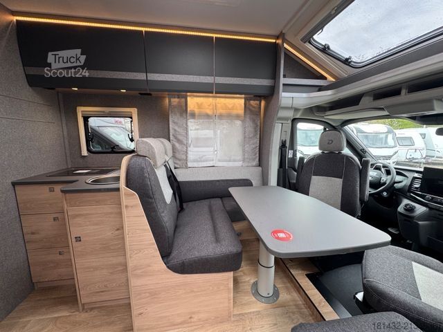 Half-integraal camper DETHLEFFS Just Go Active T 7055 EB Modell 2026