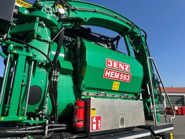 Spezial-LKW MAN TGS 33.520 6x6 / ChipperTruck / Jenz HEM 593 R