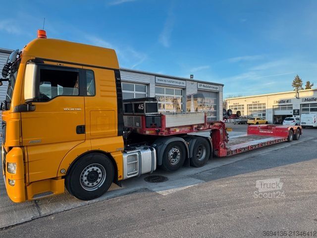 Низькорамний напівпричіп KÄSSBOHRER LOS12 RO Flachbett 12,25 m