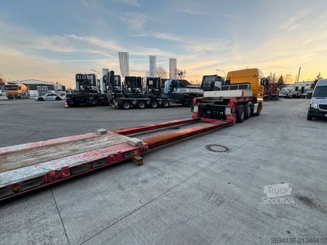 Низькорамний напівпричіп KÄSSBOHRER LOS12 RO Flachbett 12,25 m