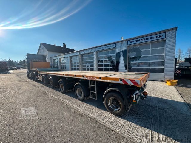 Låglastarsläpvagn NOOTEBOOM OVB-75-05 Ballastauflieger gelenkt