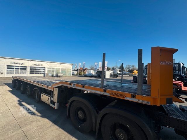 Låglastarsläpvagn NOOTEBOOM OVB-75-05 Ballastauflieger gelenkt