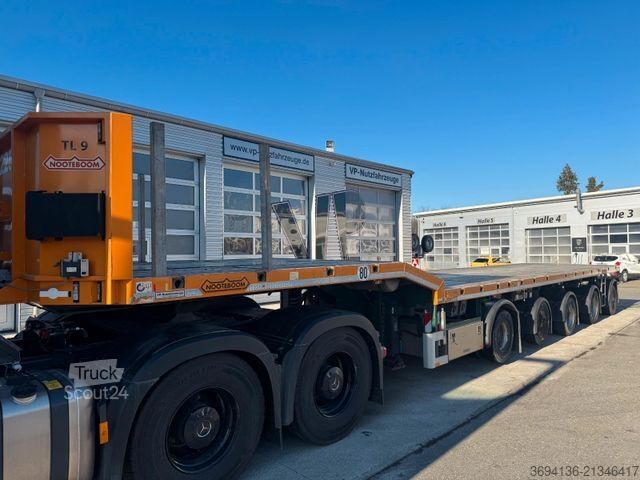 Låglastarsläpvagn NOOTEBOOM OVB-75-05 Ballastauflieger gelenkt