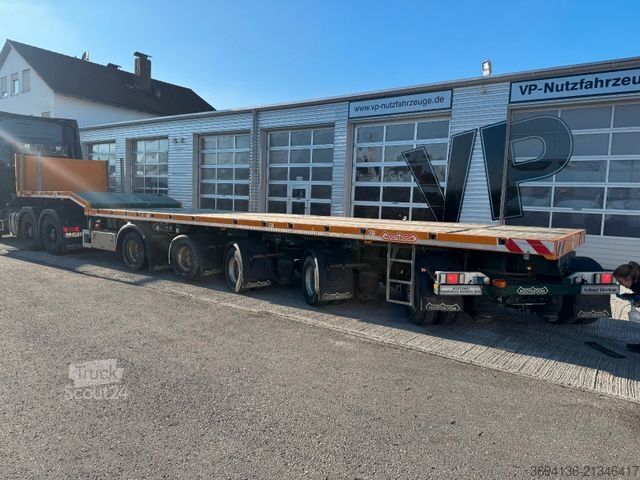 Låglastarsläpvagn NOOTEBOOM OVB-75-05 Ballastauflieger gelenkt