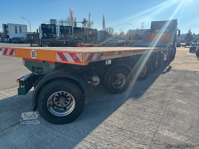 Låglastarsläpvagn NOOTEBOOM OVB-75-05 Ballastauflieger gelenkt