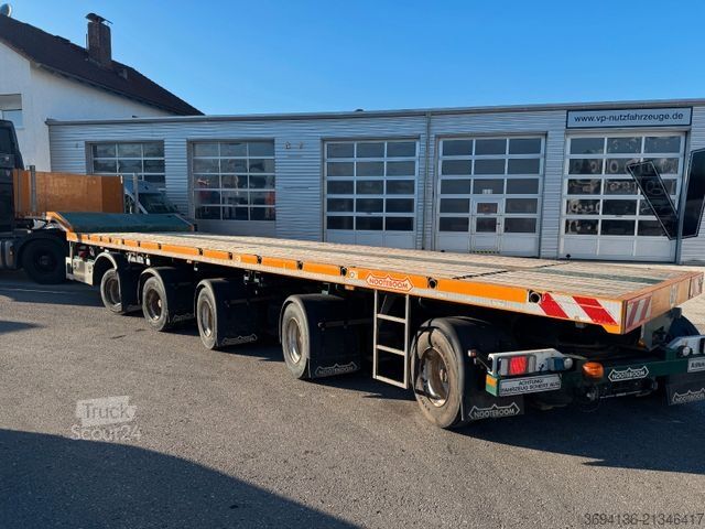 Låglastarsläpvagn NOOTEBOOM OVB-75-05 Ballastauflieger gelenkt