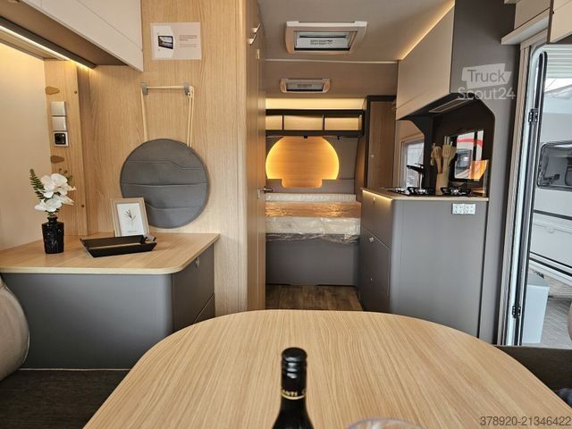 Campingvogn LMC Videro 450 D Dusch Paket, Sondernachlass 7.750