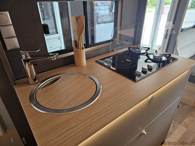 Campingvogn LMC Videro 450 D Dusch Paket, Sondernachlass 7.750