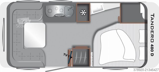 Campingvogn LMC Tandero 480 D Sondernachlass EUR 10.000,00