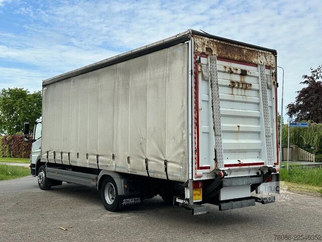 валіза Mercedes-Benz Atego 1218 bakwagen met laadklep 2000kg!
