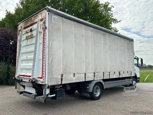 валіза Mercedes-Benz Atego 1218 bakwagen met laadklep 2000kg!