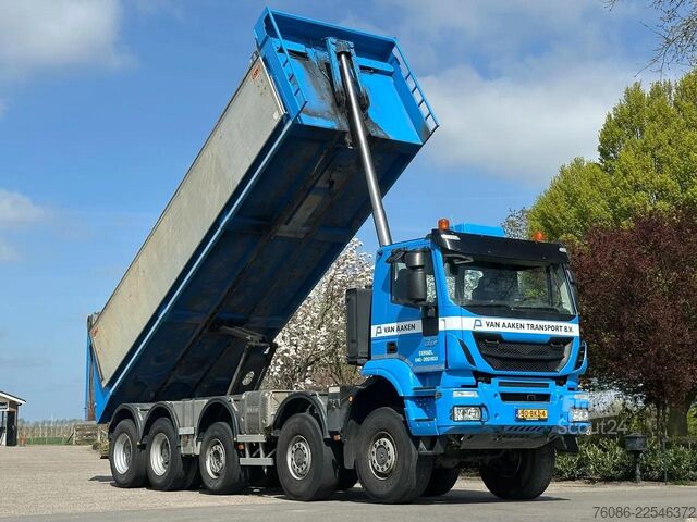 Kippiauto Iveco Trakker 450 10X8 AJK KIPPER/MULTIKAP!!