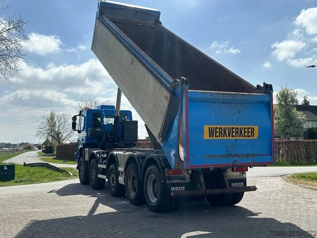 Kippiauto Iveco Trakker 450 10X8 AJK KIPPER/MULTIKAP!!