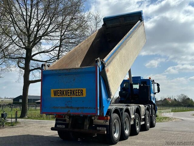 Kippiauto Iveco Trakker 450 10X8 AJK KIPPER/MULTIKAP!!