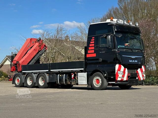 Jeřábové vozidlo MAN TGX 35.480!!8x4 TRIPLE!!HIAB 62tm!!CRANE/GRUE!!...