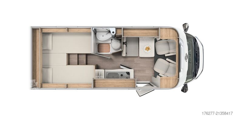 Yarım integral Carado V 337 Fiat