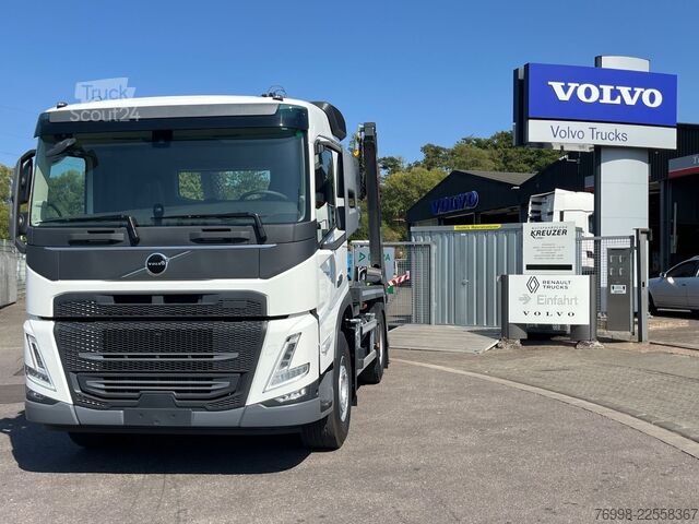 Kippers vrachtauto VOLVO FM430 HIAB Absetzkipper
