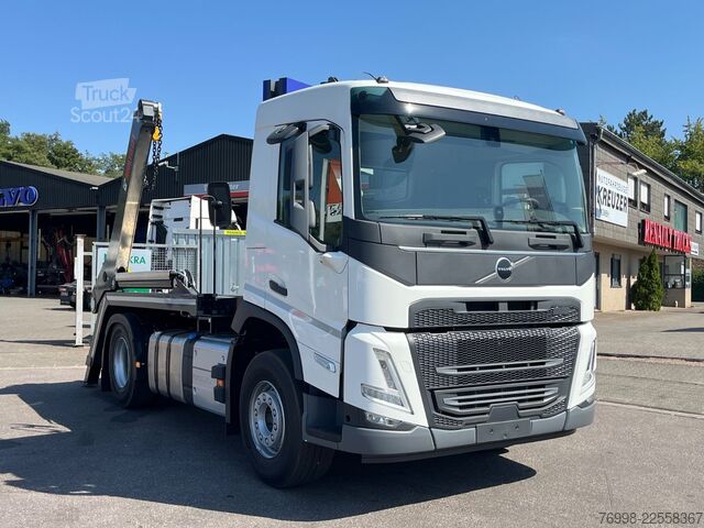 Kippers vrachtauto VOLVO FM430 HIAB Absetzkipper