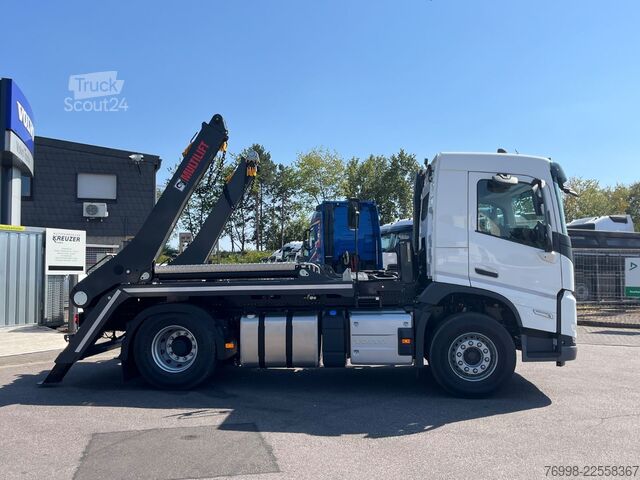 Kippers vrachtauto VOLVO FM430 HIAB Absetzkipper