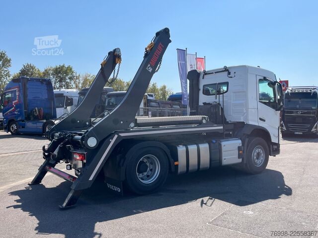 Kippers vrachtauto VOLVO FM430 HIAB Absetzkipper