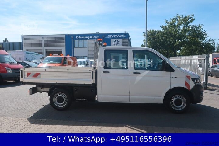 Pick-up varebil VW T6 Transporter Pritsche lang Doka/Klima/Nr. B60